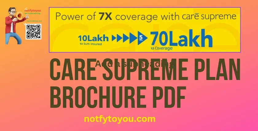 Care Supreme Health Insurance Brochure pdf