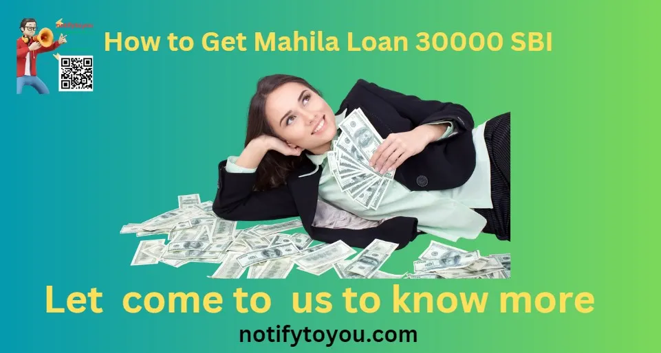 Mahila Loan 30000 SBI