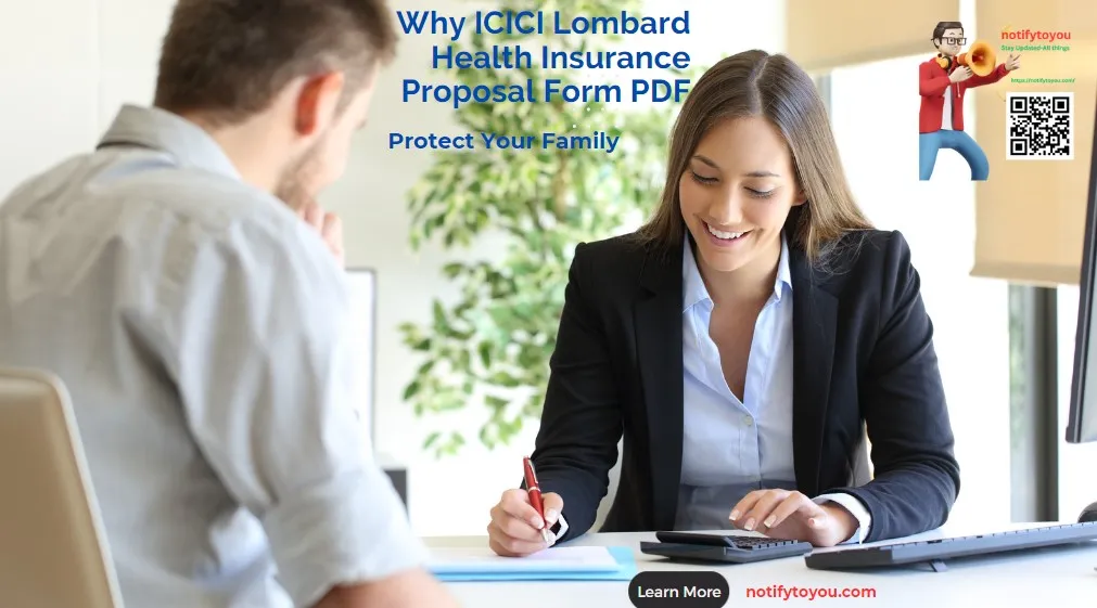 ICICI Lombard Health Insurance Proposal Form PDF