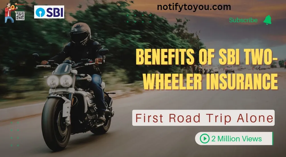 Benefits of SBI Two-Wheeler Insurance