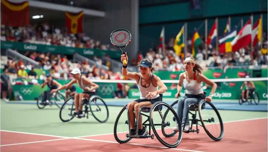  Wheelchair Tennis Paralympics 2024