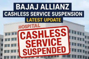 Bajaj Allianz Cashless Service Suspension