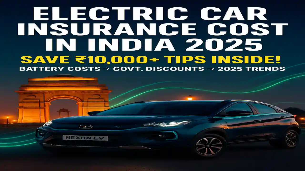 Electric Car Insurance Cost in India