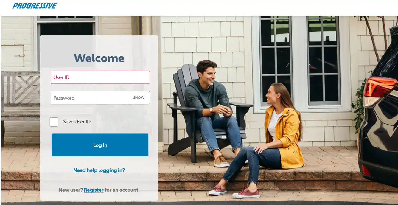 progressive insurance login