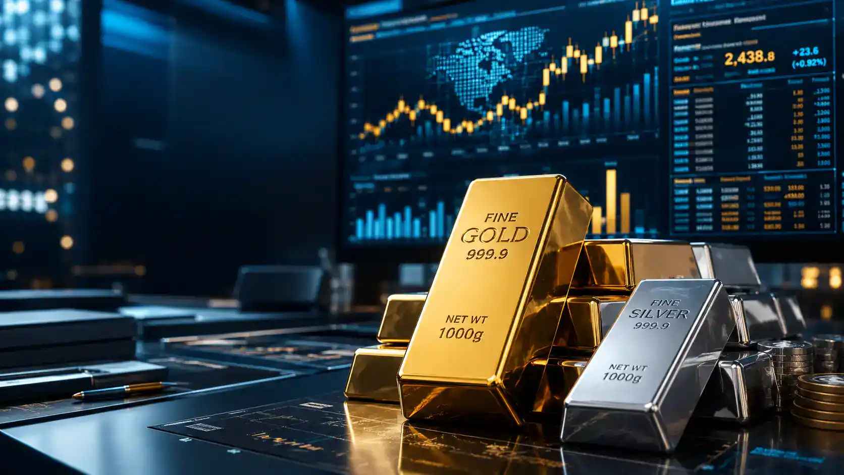 gold prices and silver prices